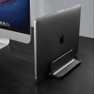 China (Other) Space Saving Vertical Adjustable Notebook Dock Desktop Space Saving Three-in-One Laptop Stand Holder for sale