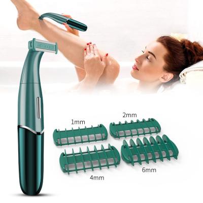 China Triple Blade 3 in 1 Rechargeable Ladies Makeup Remover Trimmer Men Nose Hair Trimmer for sale