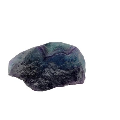 China China Natural Blue Fluorite Raw Stone Specimen Rough Mineral Fluorite Tumbled Rough Stone for sale