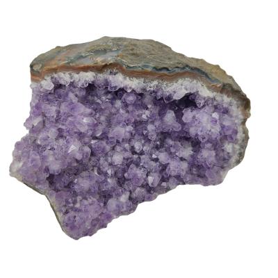 China China Top Amethyst Quartz Crystal Cluster Black At The Purple Rare Crystal Flower For Sale Point for sale