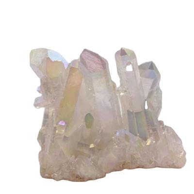 China Wholesale Natural Clear Quartz Crystal Stone Clear Crystal Cluster from China for Crystal Decoration for sale