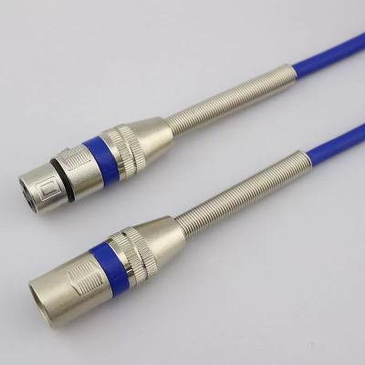 China High Flexible OEM Custom Design Microphone Cable XLR Cable Microphone XLR Cable Black or Custom Color for sale