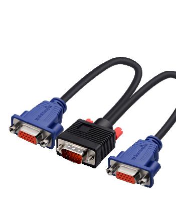 China Widely Used 1.8M 1080P HDVGA One HDTV Cable Macho One VGA Cable HDTV Macho Adapter for sale