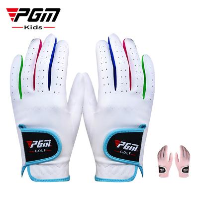 China Junior Kid PGM ST010 Golf Microfiber Gloves Manufacture Golf Gloves for sale