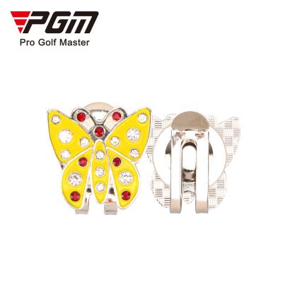 China Customized PGM MK004 13*7.5*16cm butterfly golf marker animal logo golf markers for sale