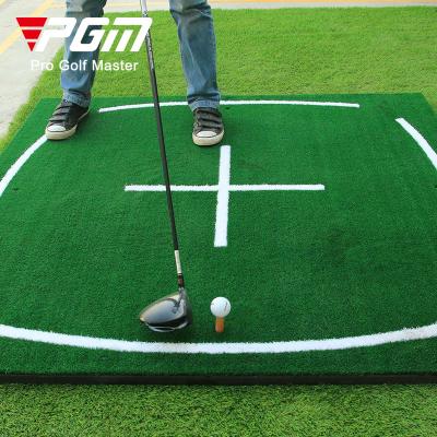 China PGM golf practice mats hitting anti-slip rubber golf practice mat golf training mat hitting mats DJD007 for sale