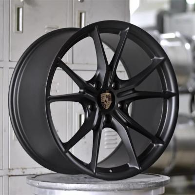 China Custom 20 Inch Porsche 718 Carrera S OEM Wheel Black High Gloss Painted for sale