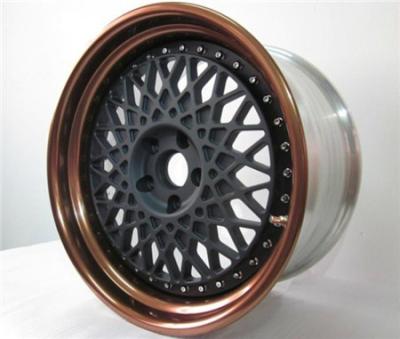 China BSL05/3 piece wheels /Custom design forged wheels/step lip/anodize wheels/Aluminum 6061 for sale