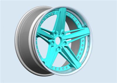 China BSL13/3 piece wheels /step lip/forged wheels/front mount rims/20X12 for sale