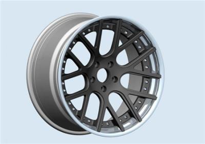 China BSL11/3 piece wheels /step lip/forged wheels/front mount rims/20x10 for sale