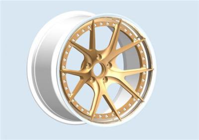 China BSL10/3 piece wheels /step lip/forged wheels/front mount rims/20x9 for sale