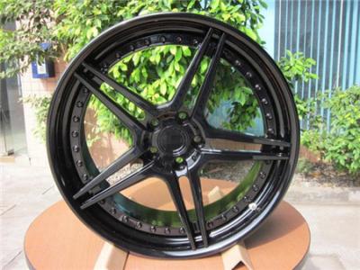 China BSL06/3 piece wheels /step lip/forged wheels/front mount rims/Aluminum 6061 for sale