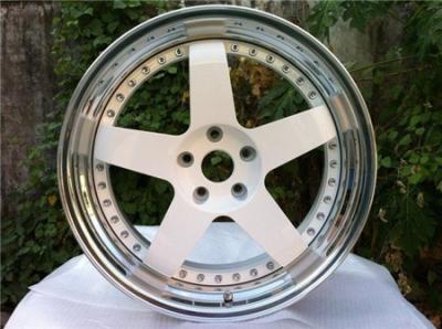 China BSL04/3 piece wheels /step lip/forged wheels/front mount rims/Aluminum 6061 for sale