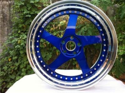 China BSL03/3 piece wheels /step lip/forged wheels/front mount rims/Aluminum 6061 for sale