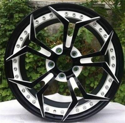 China BFL03/3 piece wheels /flat lip/forged wheels/rear mount rims/Aluminum 6061 for sale