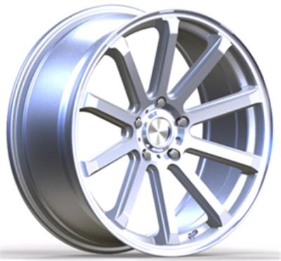 China BCZ12 17*7.5 inch 4*114.3 Daewoo Gentra 10 spokes concave silver casting wheels for sale