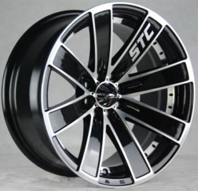 China BC56 Black 15*7 4*100 114.3 Deep Concave casting wheel ALPINE TOYOTA CHEVROLET DAEWOO zu verkaufen