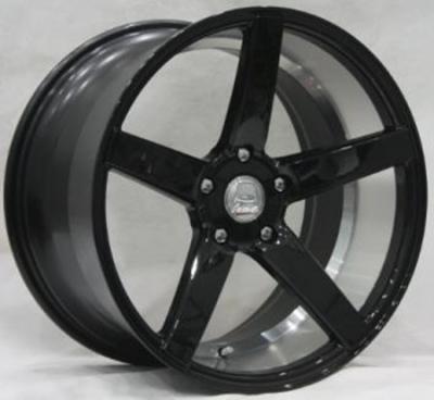 China BC62 BENZ TOYOTA AUDI MAZDA KIA 19*8.5 20*9 10.5 Deep Concave cast wheel Black rim for sale