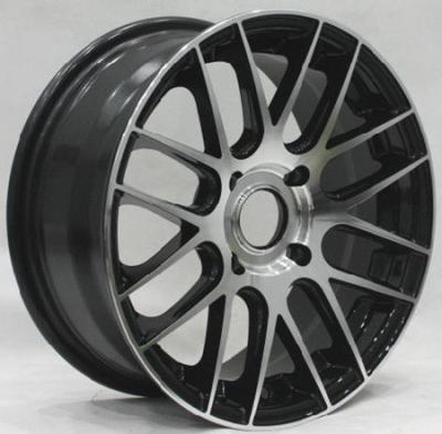 China BCZ29 NISSAN VW MITSUBISHI 14*6 15*6.5 4*100 114.3 casting wheels spokes Black Gray for sale