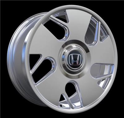 China BA75 Chrome forged monoblock rims Custom Honda Civic NSX Fit CRZ Wheels for sale