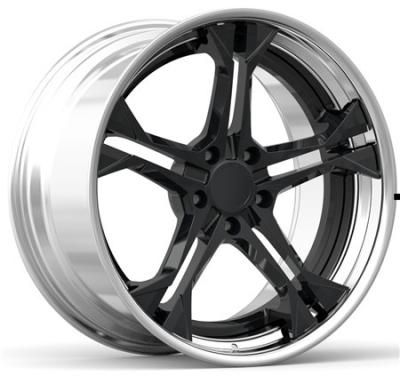 China BBF32 Acura Cadillac Daihatsu Holden 5 spokes 20x10 2 Piece Forged Wheels for sale