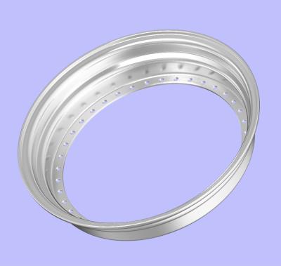 China B3R05 3-Piece Outer Rims Standard Lip Step Lip Polish Barrel Aluminum Alloy 6061 for sale