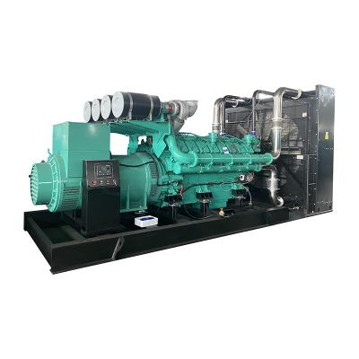 China 2200KW High Power Energy Efficiency High Quality Three Phase Copper Bar Full Automatic Heavy Duty Generator Set J20C2400M for sale