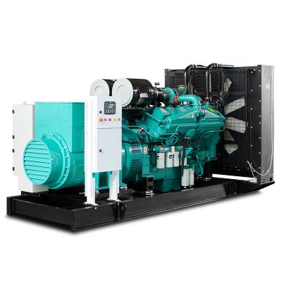 China Full Automatic 400KW High Power High Energy Efficiency Good Quality Three Phase Copper Bar Heavy Duty Diesel Generator Set 3.4*1.25*1.97M for sale