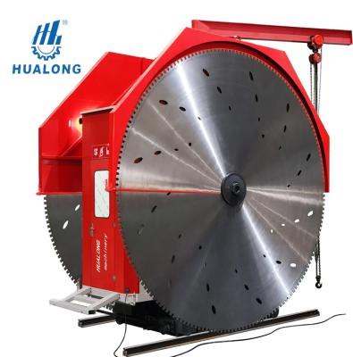 China Other HUALONG Machinery 2QYK Quarry Block Cutting Machine Stone Rock Saw Concrete Blade Cutter for sale