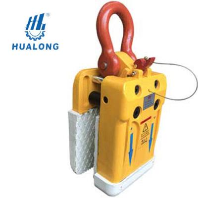 China Easy To Operate Hualong Stone Machinery HAS-14 Durable Safety 1000 Kg Granite Clamp Tools Lifting Clamp Slate Marble Staple Clip Lifter Slab Cutter for sale