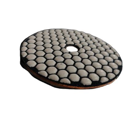 China Car Body 100mm AA Dry Polishing Pads for Stone Marble Granite Diamond Polisher Pads Abrasive Polishing Pad-Sharpening for sale