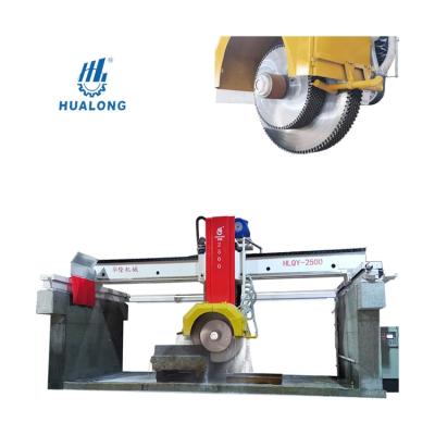 China HLQY-2500 Professional Building Material Stores HUALONG Machinery Manufacturer Bridge Stone Granite Cutting Machine for sale