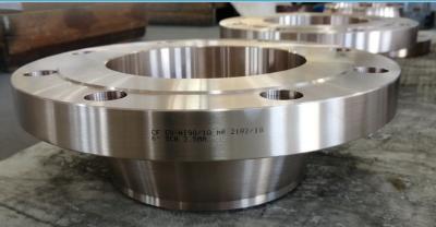 China Hot Sale Incoloy800 Welding Neck Flange Nickel Alloy Steel Flange DN400 PN40 for sale