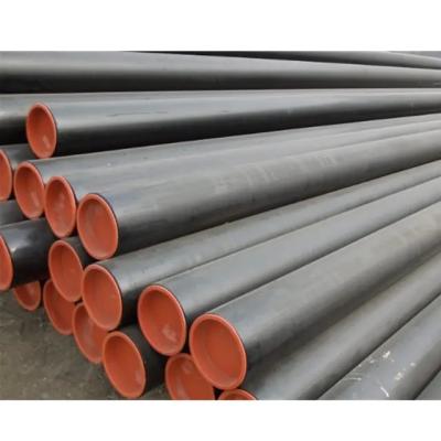 China Steel Coating Finish Steel Pipe with Coating End Type Color Black for sale