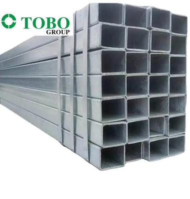 China Alloy Galvanized Square Pipe Gi Steel Pipe Welded Tube Galvanized Square Pipe for sale