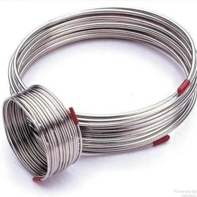 China Stainless Steel SS Coiled Tubing 304 304L 316L 1.4401 1.4406 Seamless Coiled Tube zu verkaufen