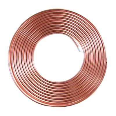 China Seamless Copper Coil Tube C10100 C11000 C12200 3mm 15m Steel Copper Pipe Round Coil zu verkaufen