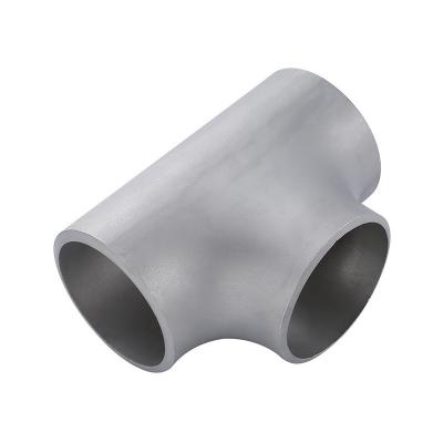 중국 Alloy Steel Pipe Fittings ASME B16.9 ASTM A234 WP11 Seamless Tee 2'' SCH40 Equal Tee 판매용