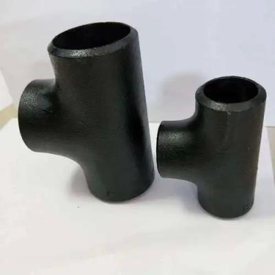 중국 Butt Welding Fitting Alloy Pipe Fitting ASME/ANSI B16.9 Sch80 Carbon Steel Pipe Fitting Butt Welded Fitting Seamless Tee 판매용