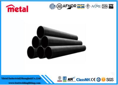 China Tubería de acero negra inconsútil del carbono, tubería de acero industrial de ASME SA213 T5 en venta