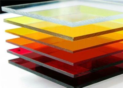 Chine DÉGAGEZ le PLAT EN PLASTIQUE TEINTÉ COLORÉ du PANNEAU 5MM PMMA de FEUILLE ACRYLIQUE TRANSPARENTE à vendre