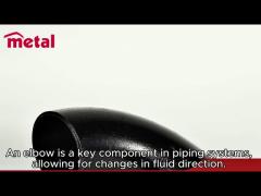 Nickel Alloy Pipe Fittings N08825 Short Radius 90 Degree BW Elbow For Connection