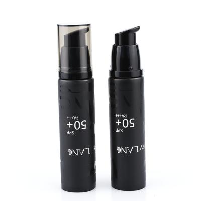 China 30ml 60ml 1oz 2oz Pump Tube Plastic Tube With Treatment Pump For BB Cream Base Sunscreen Makeup Packaging for sale