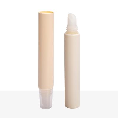 China Slant Tip 5ml 10ml 15ml Squeeze Plastic Tube For Lip Care Lip Balm Lip Gloss Packaging for sale