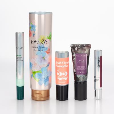 China Custom Aluminum Barrier Laminate (ABL) Barrier Laminate Aluminum Tube, Aluminum Plastic Tube For Cosmetic Packaging for sale