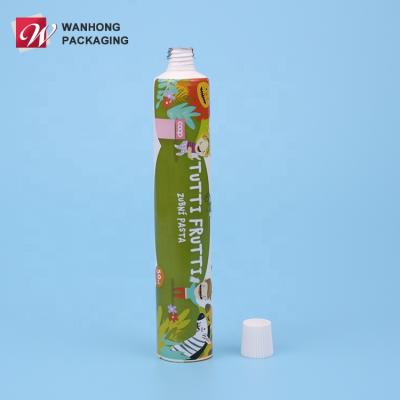 China Aluminum Empty Plastic Tooth Tube Customized Size Cosmetic Toothpaste Packaging Aluminum Empty Plastic Tooth Tube for sale