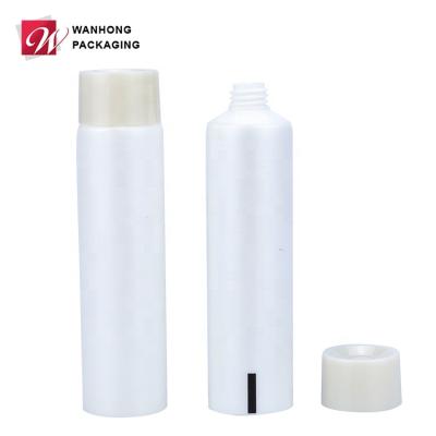 China High quality plastic empty PE hand cream round packaging 30ml cosmetic plastic tube, hand cream packaging for sale