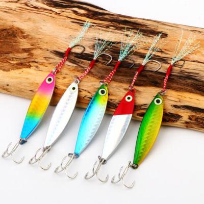 China 10g 15g 20g 25g 5 Colors Remote Possibility Hard Lead Casting Metal Casting Fishing Lure for sale