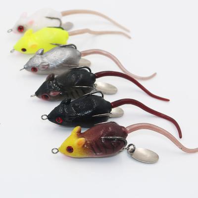 China Soft PVC 6cm Frog 10.5g Mouse Fishing Lure Bait for sale