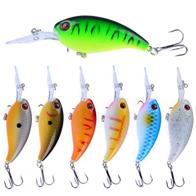 China 10cm Minnow 15g PLASTIC Crank Fishing Lures Artificial Hard Bait Pike Bass Mini Fish Wobblers Pesca Crankbait for sale